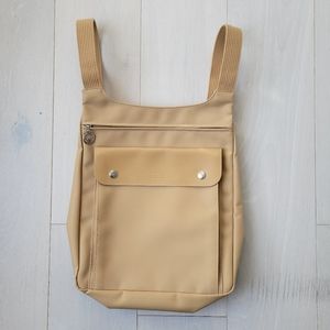 Vintage Longchamp Backpack - Cream